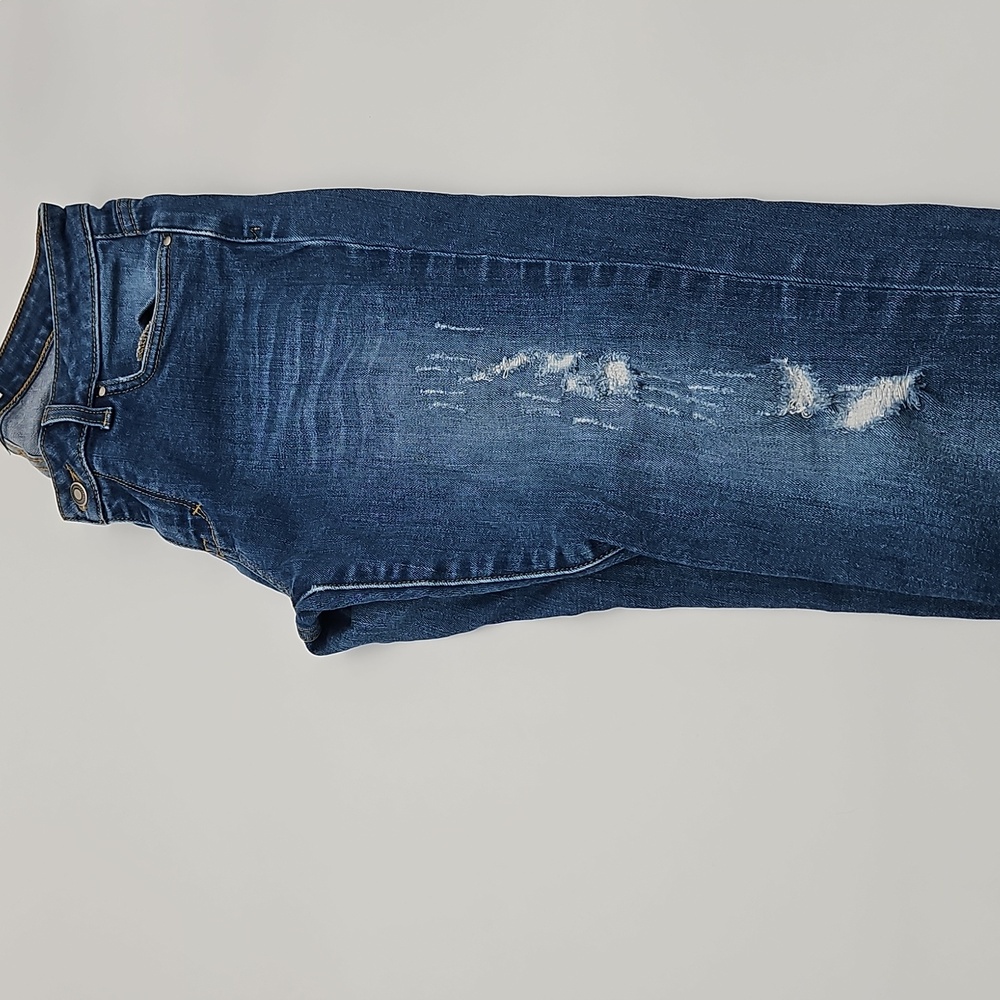 Boston Proper Women's Blue Jeans Distressed Size 6 Pants - Picture 3 of 6